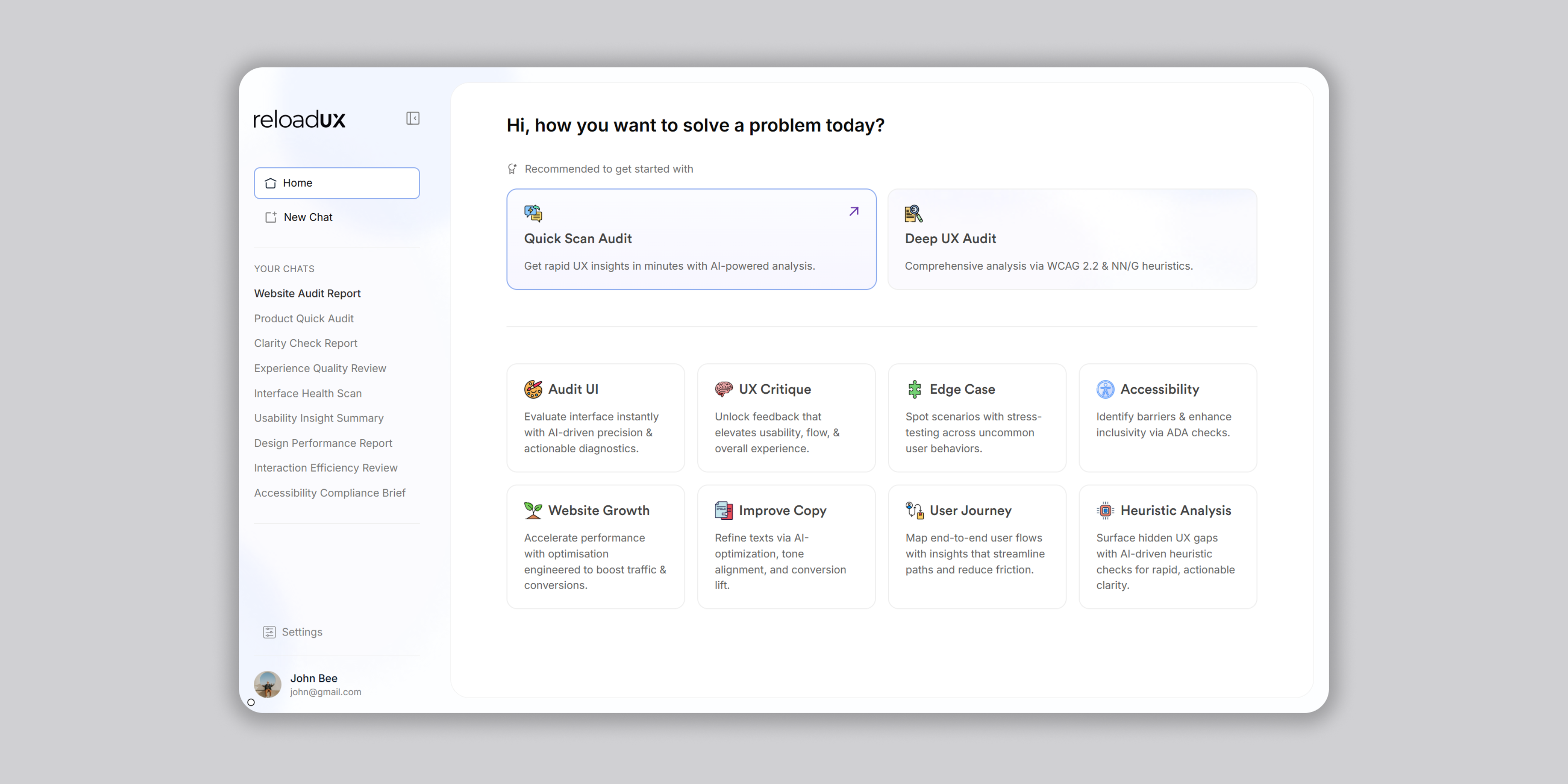Project: Audit Product